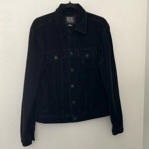 Urban Outfitters BDG Black Corduroy Barn Chore Coat Utility Jacket Button Up Med